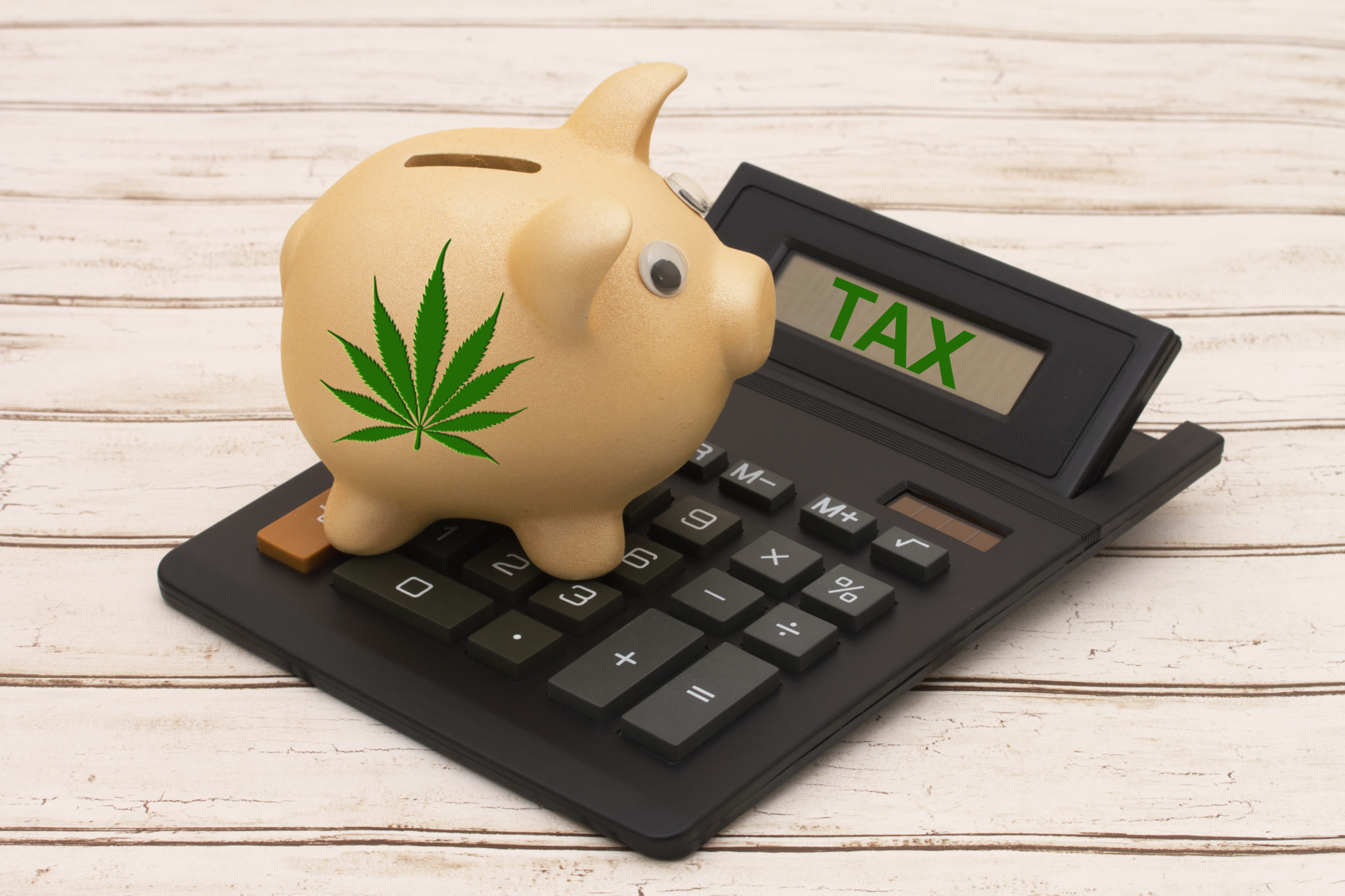 Taxing the sale of marijuana Image