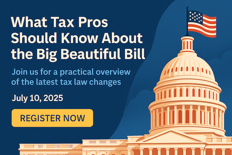 What Tax Pros Should Know About the Big Beautiful Bill