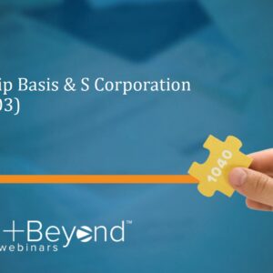 S Corp & Partnership Basis